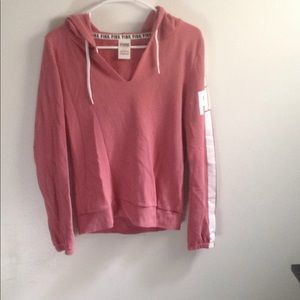 Pink hoodie